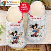 Custom Mickey Mouse Playing Sport Crocband 3D Crocs