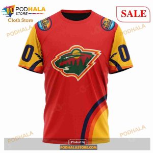 Custom Minnesota Wild All Star Sunset Sweatshirt Nhl Hoodie 3d 6