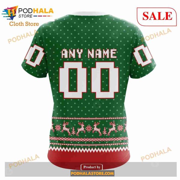 Custom Minnesota Wild Christmas Apparel Sweatshirt NHL Hoodie 3D