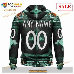 Custom Minnesota Wild Native Costume Sweatshirt Nhl Hoodie 3d 3