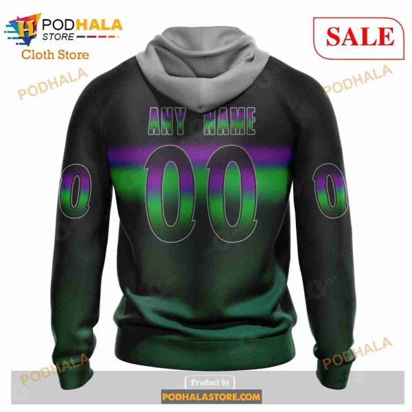 Custom Minnesota Wild Retro Gradient Design Sweatshirt NHL Hoodie 3D