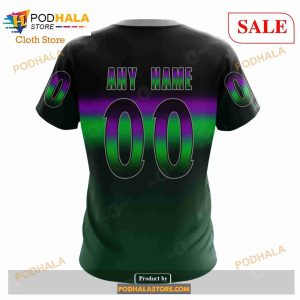 Custom Minnesota Wild Retro Gradient Design Sweatshirt Nhl Hoodie 3d 7