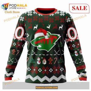Custom Minnesota Wild Unisex Sweatshirt Nhl Hoodie 3d Christmas Gifts 4