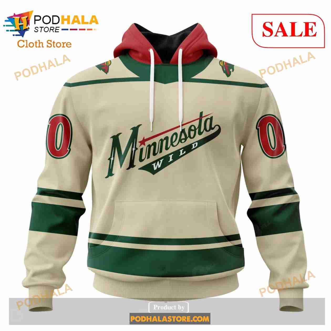Custom Minnesota Wild Unisex With Retro Concepts Sweatshirt NHL Hoodie 3D -  Bring Your Ideas, Thoughts And Imaginations Into Reality Today