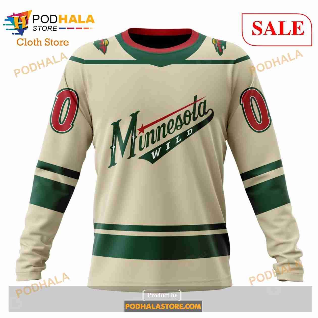 Custom Minnesota Wild Reverse Retro Sweatshirt Excellent Gift -  Personalized Gifts: Family, Sports, Occasions, Trending