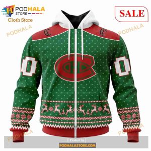 Custom Montreal Canadiens Christmas Apparel Sweatshirt Nhl Hoodie 3d 2