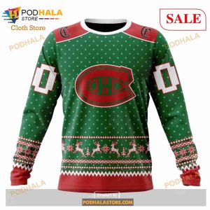 Custom Montreal Canadiens Christmas Apparel Sweatshirt Nhl Hoodie 3d 4