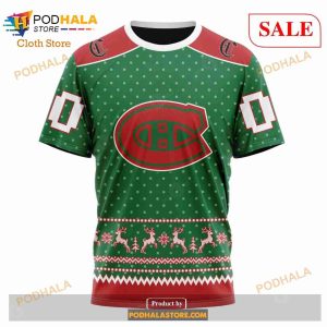 Custom Montreal Canadiens Christmas Apparel Sweatshirt Nhl Hoodie 3d 6