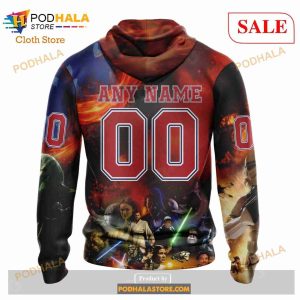 Custom Montreal Canadiens Design X Star War Sweatshirt Nhl Hoodie 3d 3