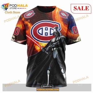 Custom Montreal Canadiens Design X Star War Sweatshirt Nhl Hoodie 3d 6