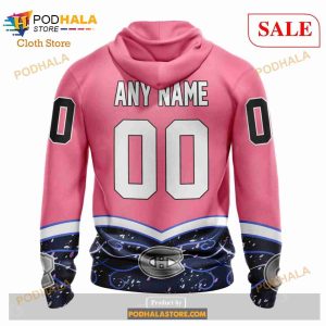 Custom Montreal Canadiens Fights Cancer Sweatshirt Nhl Hoodie 3d 3