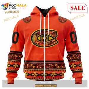 Custom Montreal Canadiens National Day For Truth And Reconciliation Nhl Hoodie 3d 2