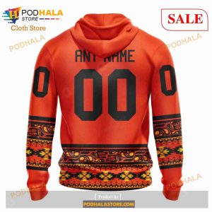 Custom Montreal Canadiens National Day For Truth And Reconciliation Nhl Hoodie 3d 3