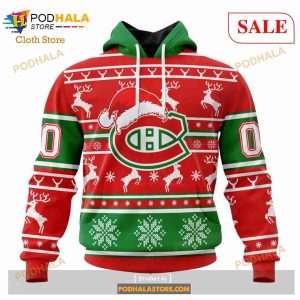 Custom Montreal Canadiens NHL Hoodie 3D, Unisex Christmas 3D Shirt