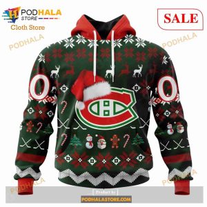 Custom Montreal Canadiens Unisex Sweatshirt NHL Hoodie 3D, Christmas Gifts