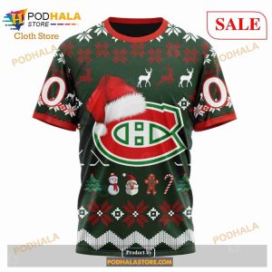 Custom Montreal Canadiens Unisex Sweatshirt Nhl Hoodie 3d Christmas Gifts 6