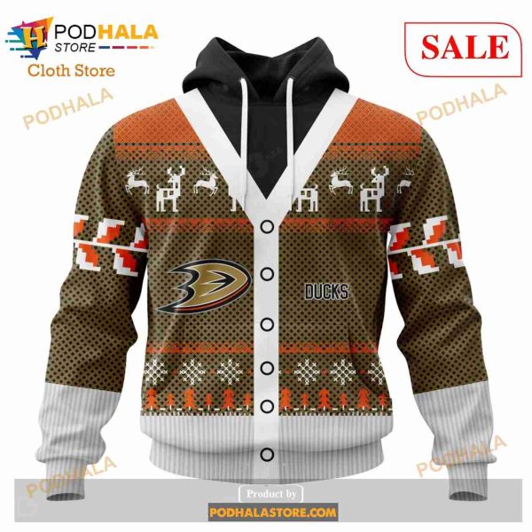 Custom NHL Anaheim Ducks  Chrismas Season Shirt Hoodie 3D