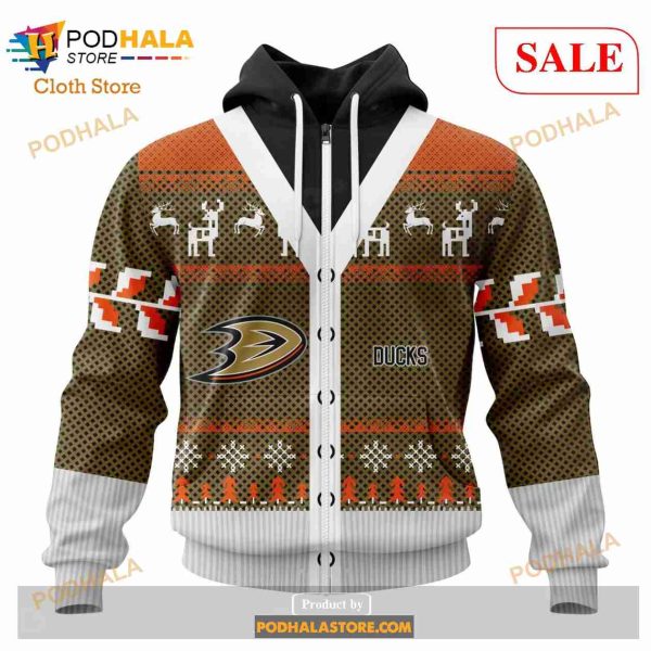 Custom NHL Anaheim Ducks  Chrismas Season Shirt Hoodie 3D