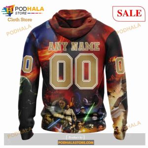 Custom NHL Anaheim Ducks Design X Star War Shirt Hoodie 3d 3