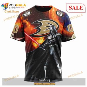 Custom NHL Anaheim Ducks Design X Star War Shirt Hoodie 3d 8