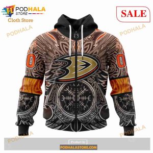 Custom NHL Anaheim Ducks Norse Viking Symbols Shirt Hoodie 3d 9