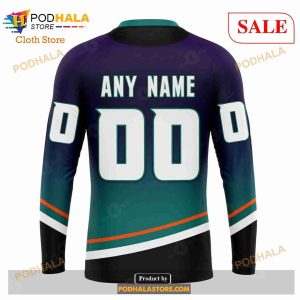 Custom NHL Anaheim Ducks Special Gradient Design Sweatshirt Shirt Hoodie 3d 7
