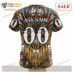 Custom NHL Anaheim Ducks Special Native Costume Design Shirt Hoodie 3d 9