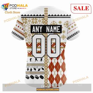 Custom NHL Anaheim Ducks Unisex Christmas Is Coming Shirt Hoodie 3d 9