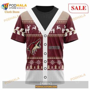 Custom NHL Arizona Coyotes Chrismas Season Shirt Hoodie 3d 8