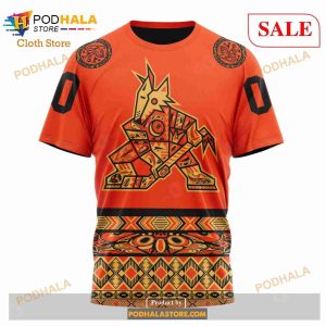 Custom NHL Arizona Coyotes National Day For Truth And Reconciliation Shirt Hoodie 3d 8