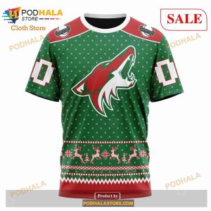 Custom NHL Arizona Coyotes Special Christmas Apparel Shirt Hoodie 3d 8