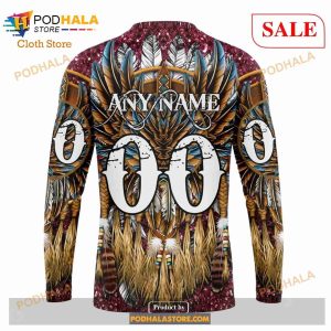 Custom NHL Arizona Coyotes Special Native Costume Design Shirt Hoodie 3d 7