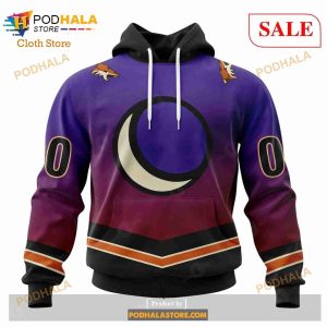 Custom NHL Arizona Coyotes Unisex With Retro Concepts Shirt Hoodie