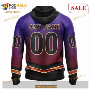 Custom NHL Arizona Coyotes Special Retro Gradient Design Shirt Hoodie 3d 3