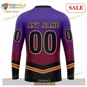Custom NHL Arizona Coyotes Special Retro Gradient Design Shirt Hoodie 3d 7