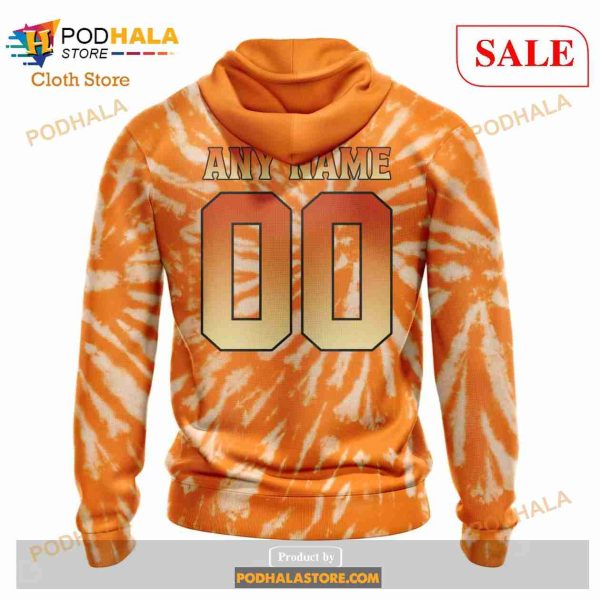 Custom NHL Arizona Coyotes Special Retro Vintage Tie – Dye Shirt Hoodie 3D