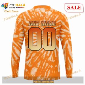 Custom NHL Arizona Coyotes Special Retro Vintage Tie Dye Shirt Hoodie 3d 7