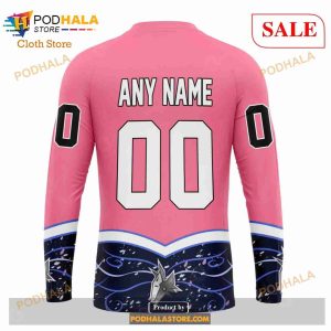 Custom NHL Arizona Coyotes Unisex For Hockey Fights Cancer Shirt Hoodie 3d 7