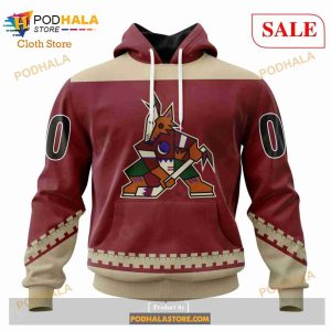 Personalized NHL Arizona Coyotes Mix Jersey 2023 Style Hoodie - Torunstyle