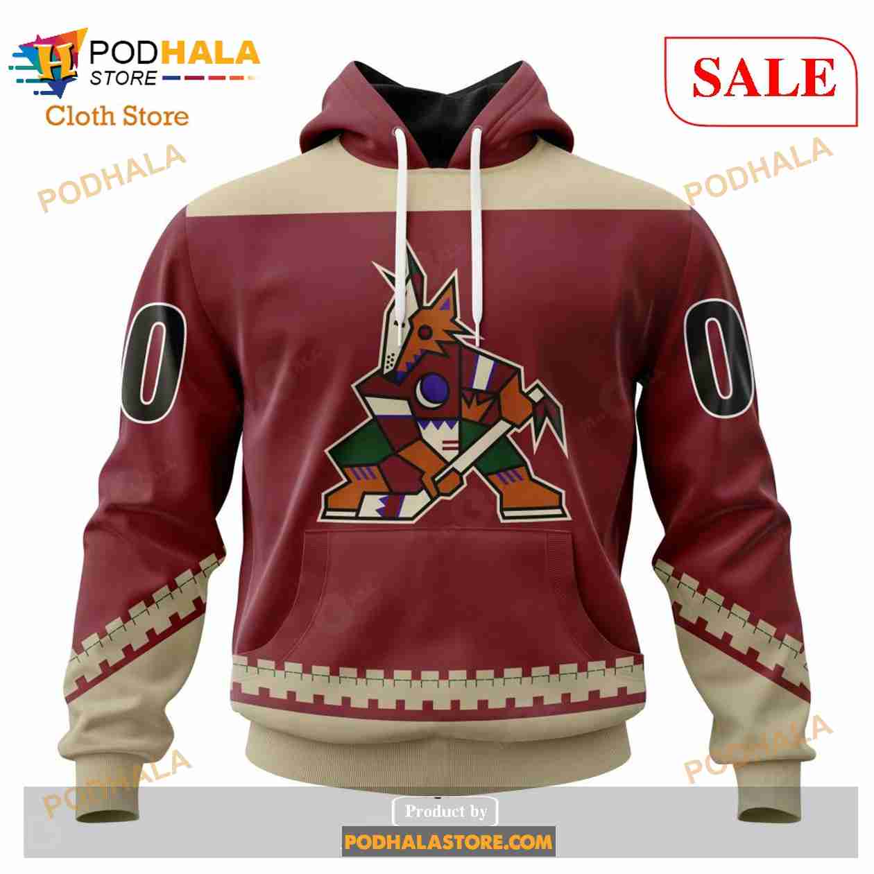 Christmas Gift NHL Phoenix Coyotes Logo With Funny Grinch Ugly Christmas  Sweater For Fans