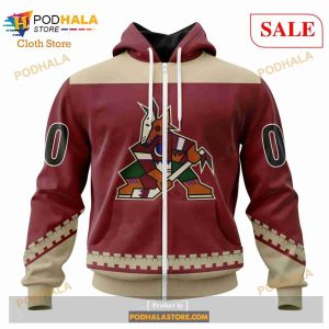 Custom NHL Arizona Coyotes Unisex With Retro Concepts Shirt Hoodie 3D Podhalastore