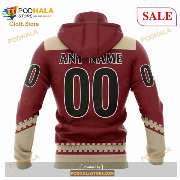 Custom NHL Arizona Coyotes Unisex With Retro Concepts Shirt Hoodie 3D