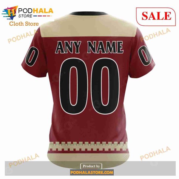 Custom NHL Arizona Coyotes Unisex With Retro Concepts Shirt Hoodie 3D