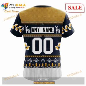 Custom NHL Boston Bruins Chrismas Season Shirt Hoodie 3d 9