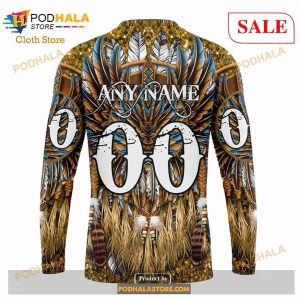 Custom NHL Boston Bruins Special Native Costume Design Shirt Hoodie 3d 7