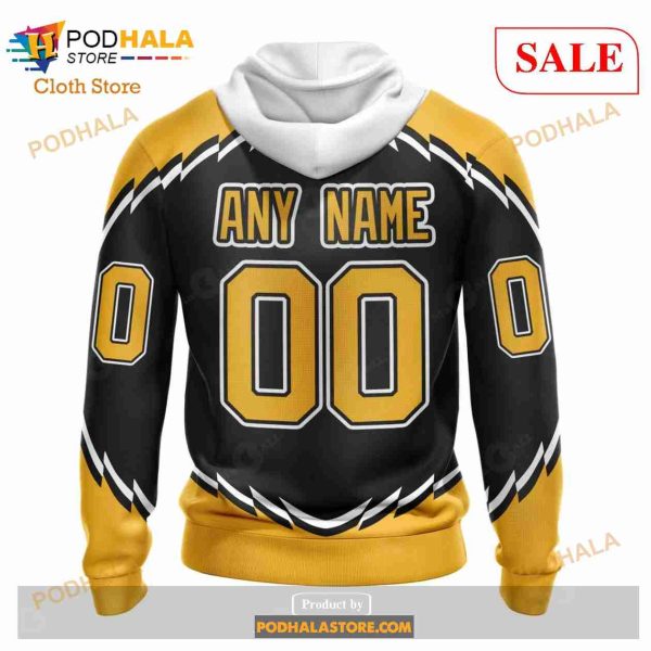 Custom NHL Boston Bruins Unisex With Retro Concepts Shirt Hoodie 3D