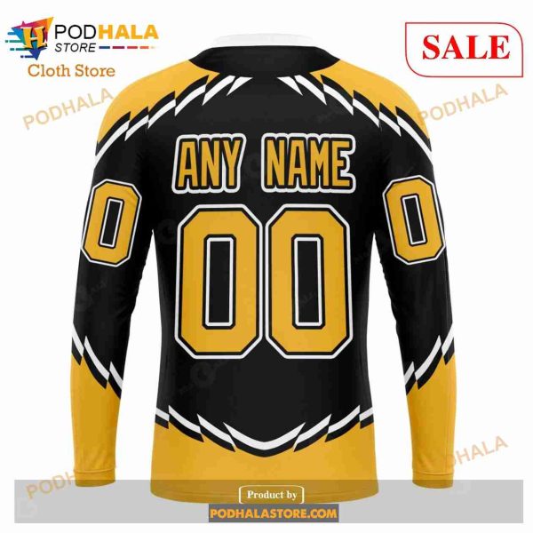 Custom NHL Boston Bruins Unisex With Retro Concepts Shirt Hoodie 3D