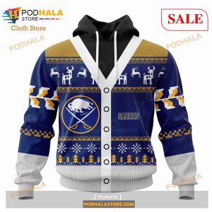 Custom Buffalo Sabres Unisex Christmas Gift Shirt NHL Hoodie 3D - Bring  Your Ideas, Thoughts And Imaginations Into Reality Today