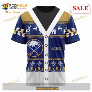 Custom NHL Buffalo Sabres Chrismas Season Shirt Hoodie 3d 8