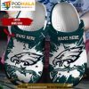 Custom Name American Eagles Ncaa Football Crocband 3D Crocs